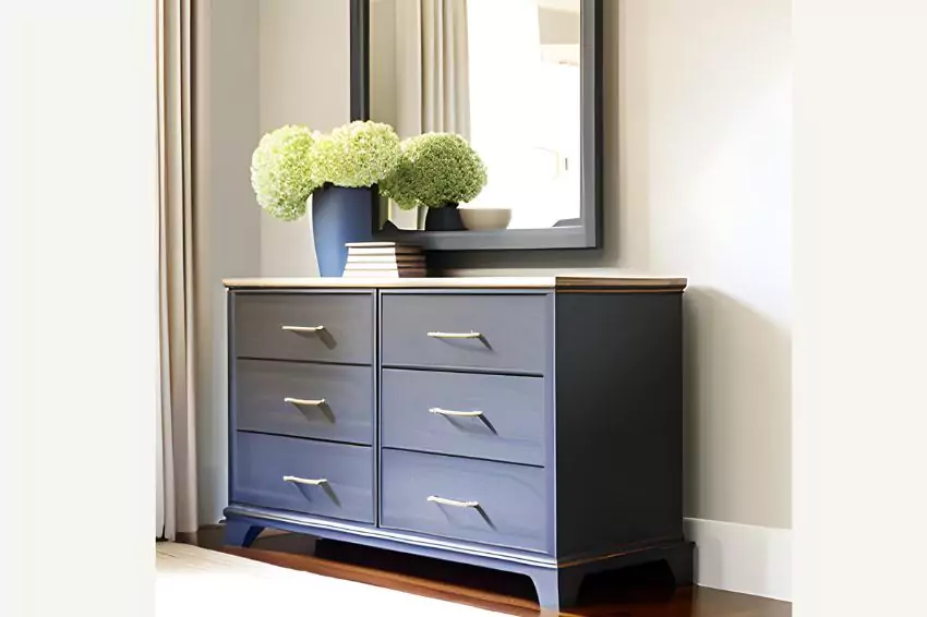 How to Cover Gap Between Dresser and Wall