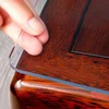 Clear Acrylic-Style Table Protector, 24x48 in