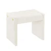 Upholstered Vanity Bench Stool