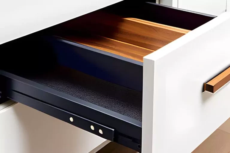 How to Remove Drawers with Metal Glides and No Levers