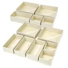 Fabric Drawer Organizer Bins, 12-Pack