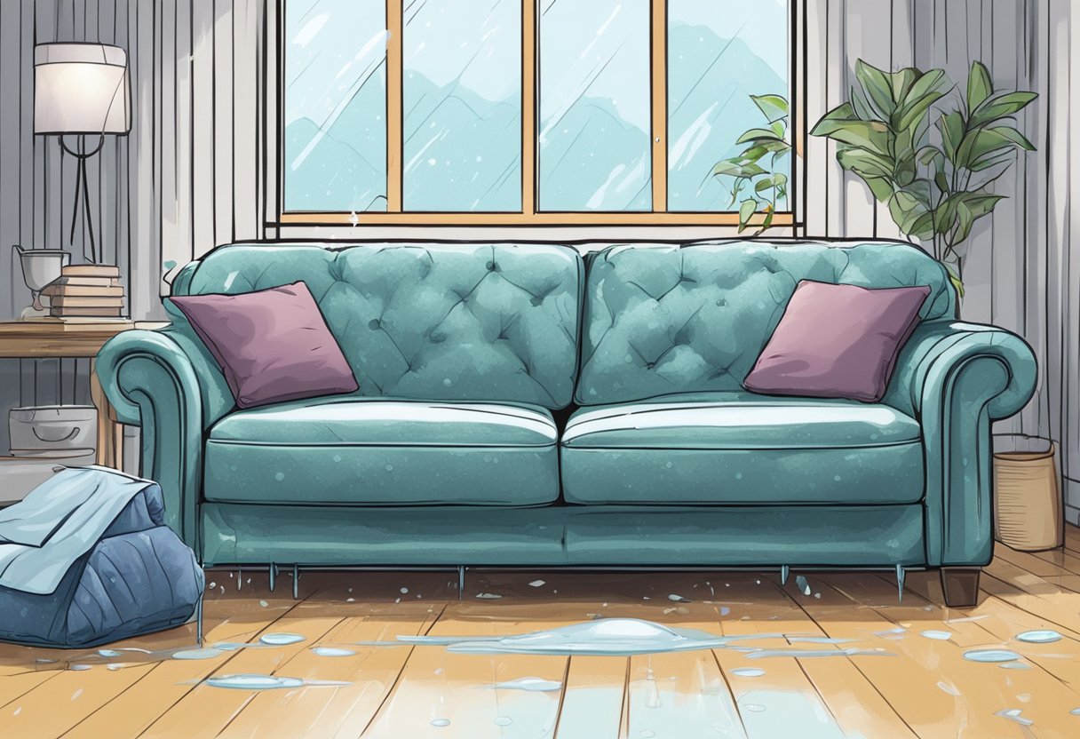 How to Dry a Wet Couch Fast- Tips and Tricks