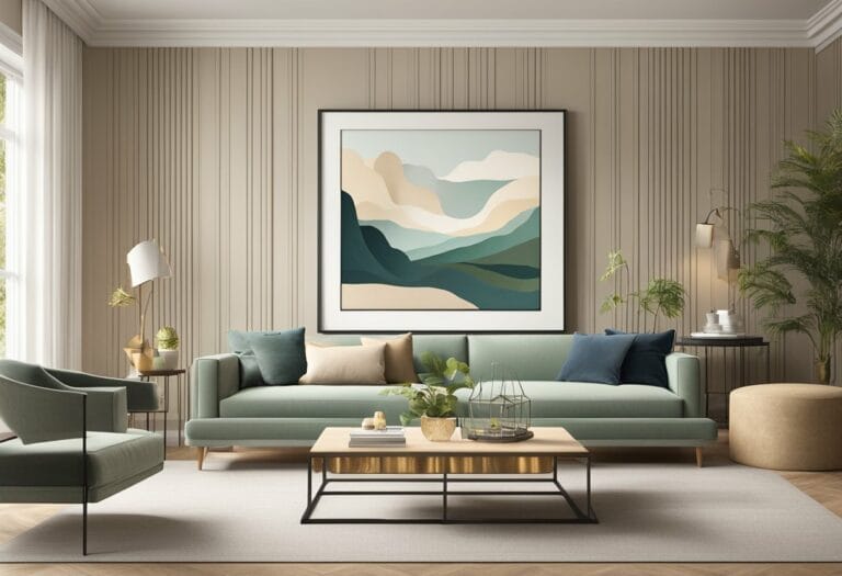 How Big Should Art Be Above Couch