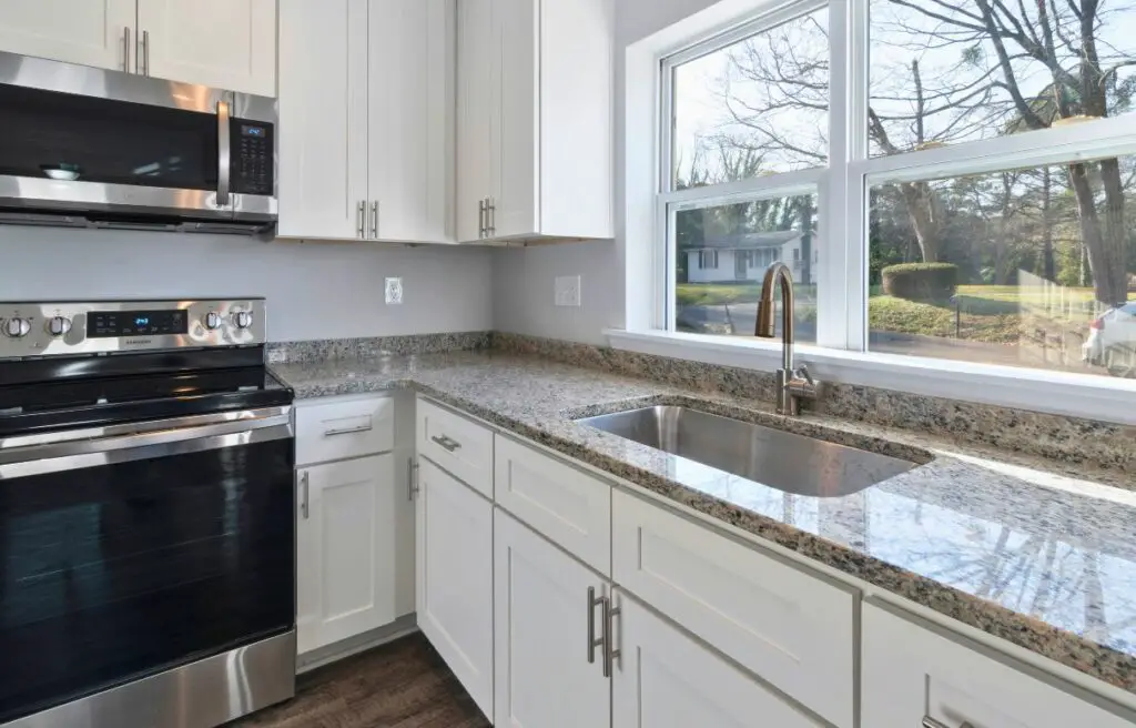 how to lighten granite that has darkened