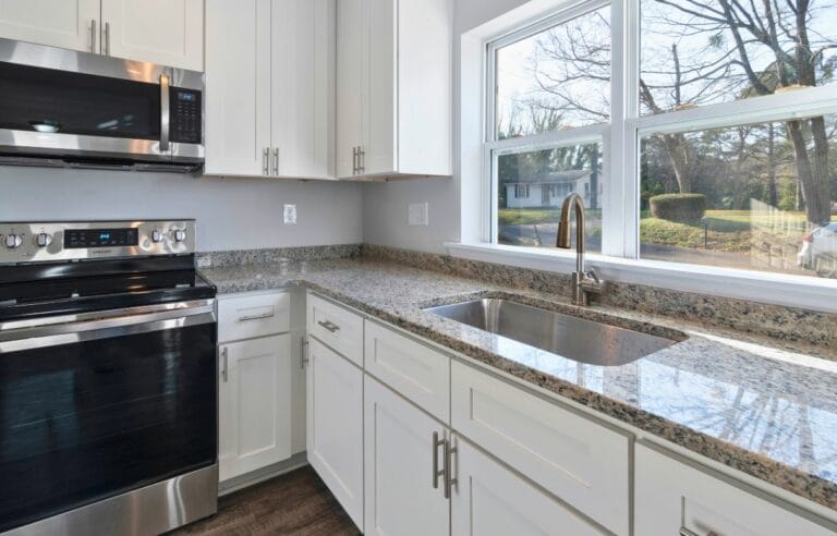 how to lighten granite that has darkened