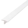 Flexible White T-Molding Trim, 25 ft