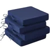 IASEAHK Patio Chair Cushions, Set of 4, Navy