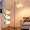 EDISHINE Modern Minimalist Floor Lamp, 64.7in