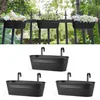 Dahey 3-Pcs Metal Hanging Flower Pots