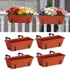 CADUKE Railing Planter Box (16.9 In)