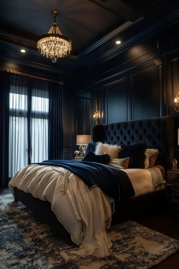 66+ Dark Feminine Bedroom Ideas to Create a Bold, Elegant Space