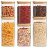 ComSaf Glass Pantry Storage Containers, Set of 6