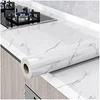 White Marble Peel-and-Stick Contact Paper
