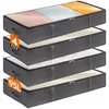 4-Pack Under-Bed Storage Bins