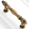 Antique Brass Cabinet Pulls, 10-Pack