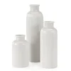 Small White Ceramic Vase Set, 3-Piece