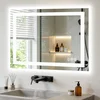 Anti-Fog LED Bathroom Mirror, 28x36