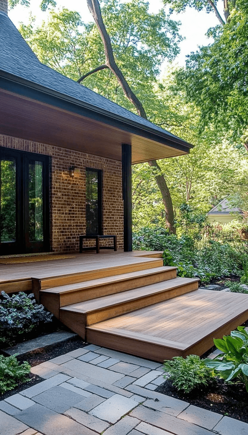 Rustic Ramp Ideas 16 Porch with Ramp and Stairs Ideas: Accessible Designs
