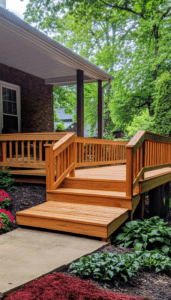 16 Porch with Ramp and Stairs Ideas: Accessible Designs