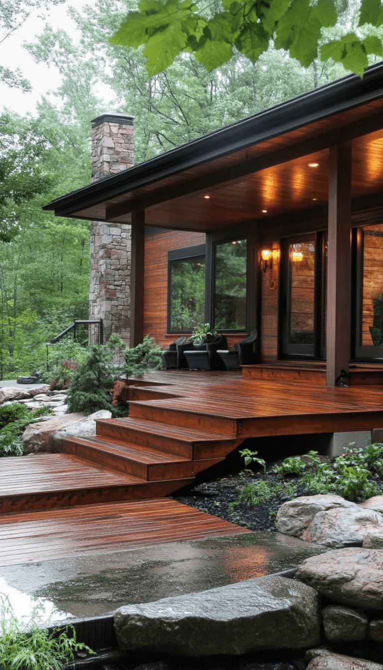16 Porch with Ramp and Stairs Ideas: Accessible Designs