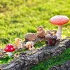 Delighture Squirrel & Hedgehog Fairy Garden Set