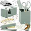 Aesthetic Desk Accessories Organizer Set