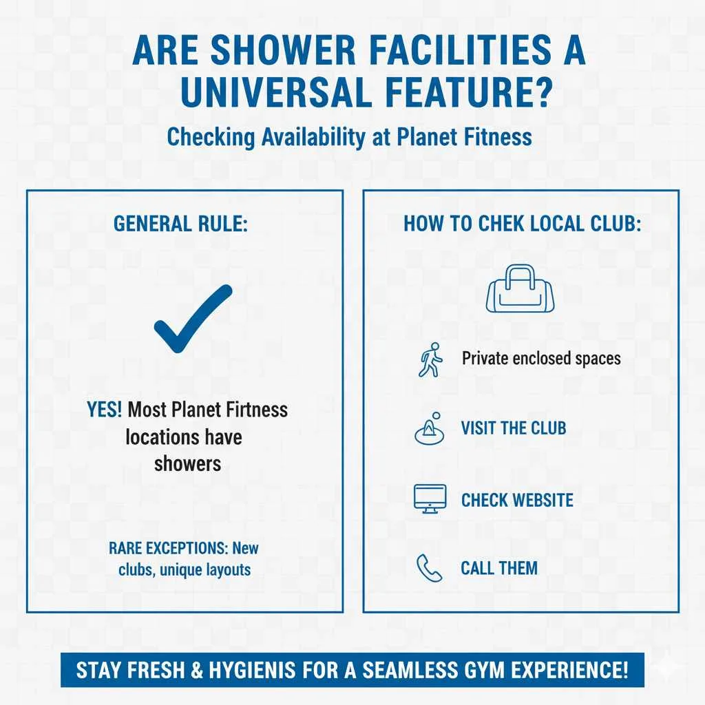 Are Shower Facilities a Universal Feature?