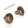 newliplace Antique Bronze Door Knob w/ Spindle