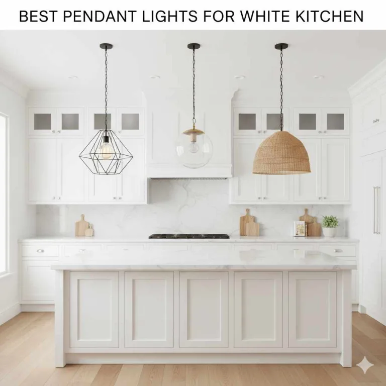 Best Pendant Lights For White Kitchen