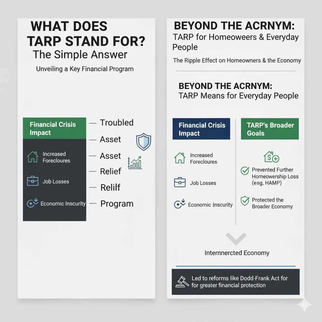 Beyond the Acronym: What TARP Means for Homeowners and Everyday People