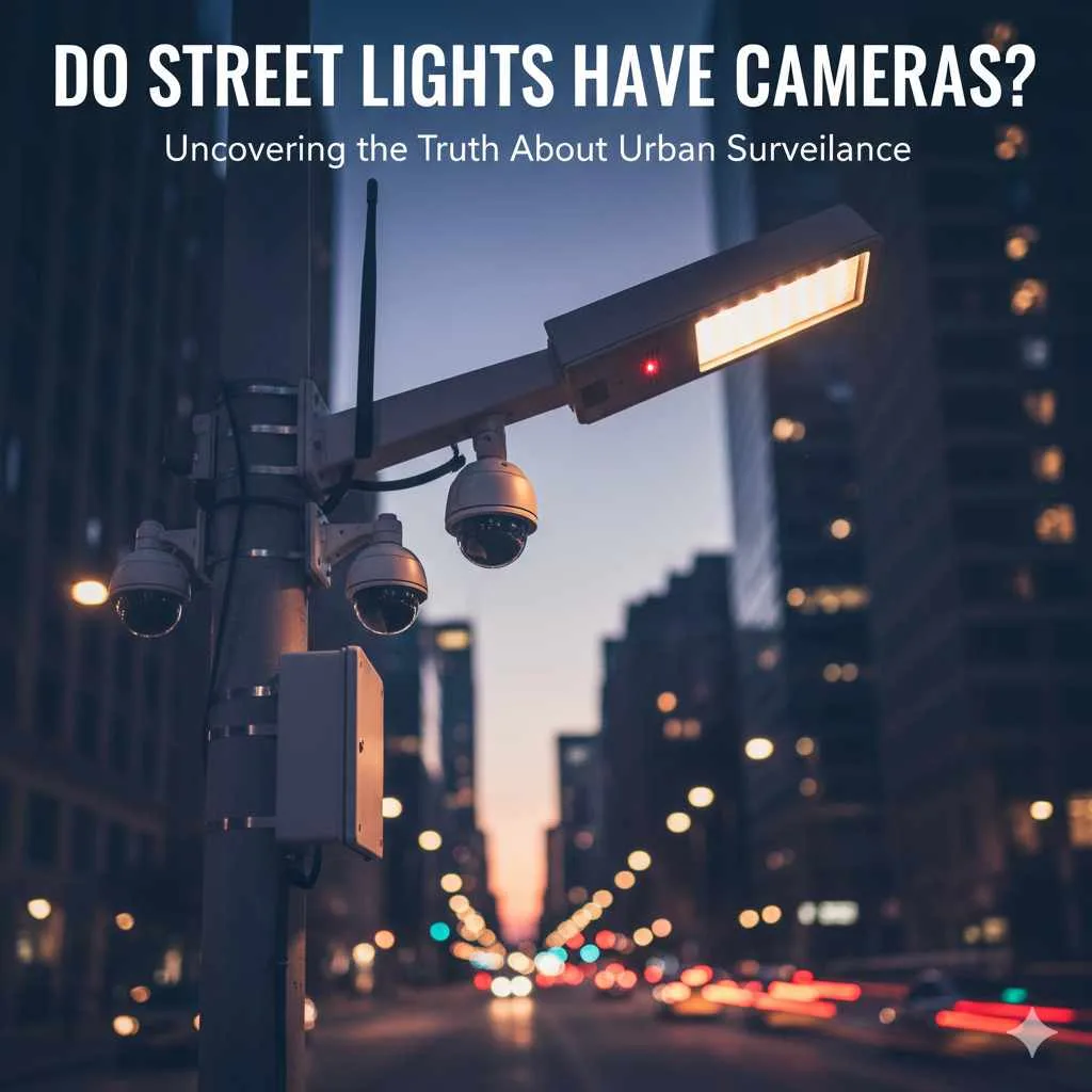 Do Street Lights Have Cameras?