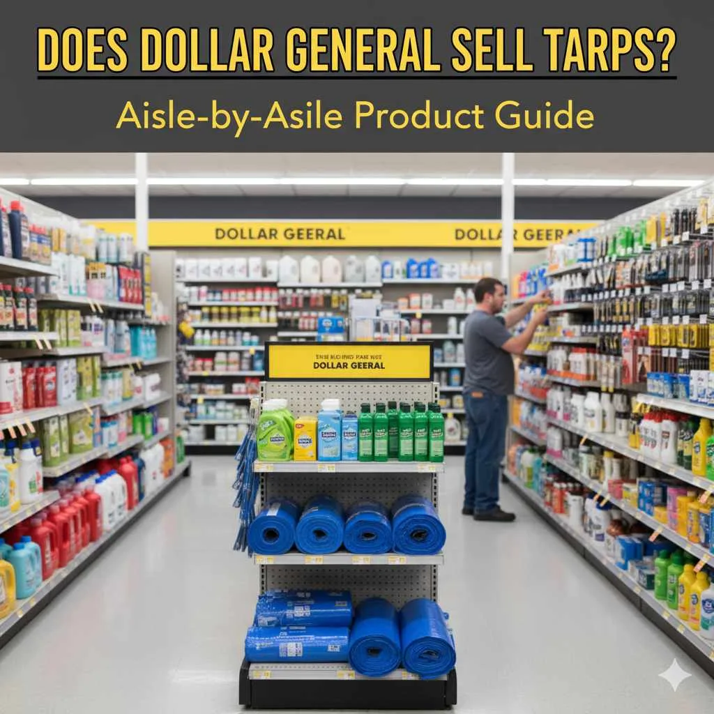 Does Dollar General Sell Tarps
