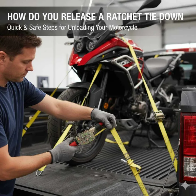 How Do You Release a Ratchet Tie Down
