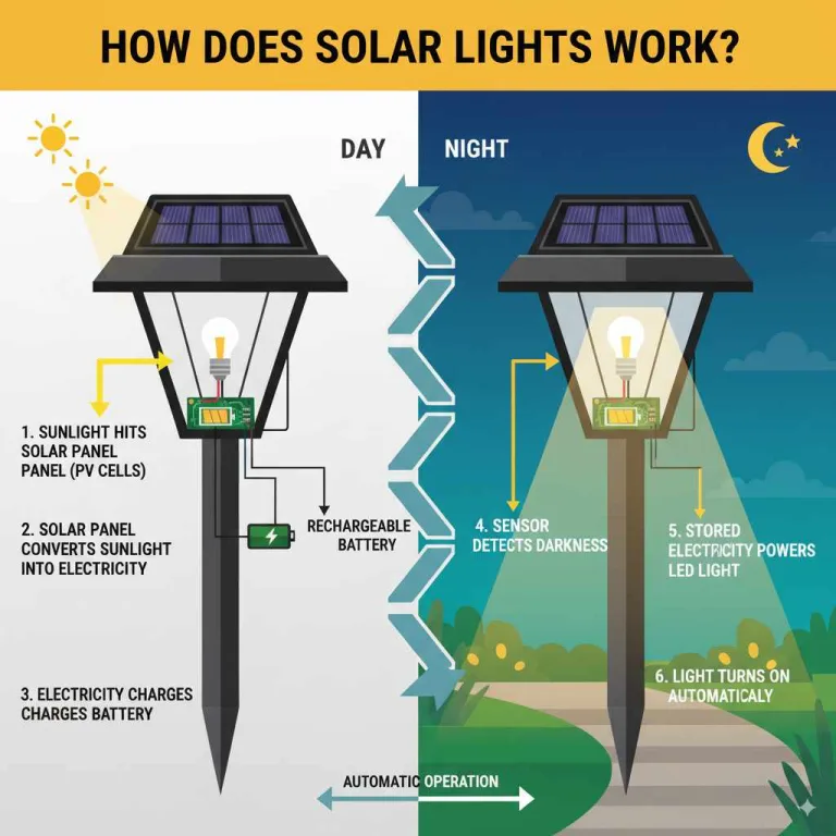 How Does Solar Lights Work