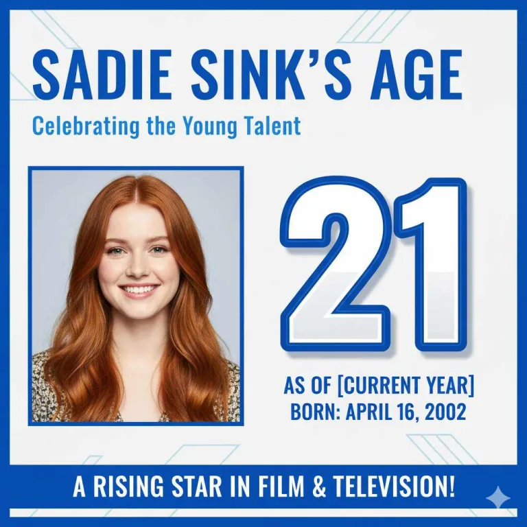 How Old Is Sadie Sink