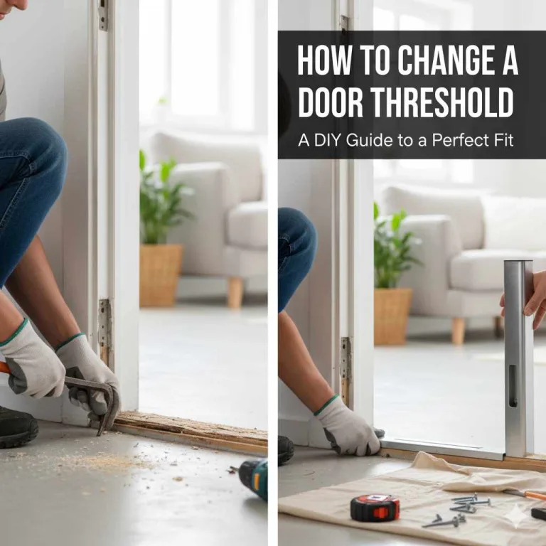 How To Change A Door Threshold