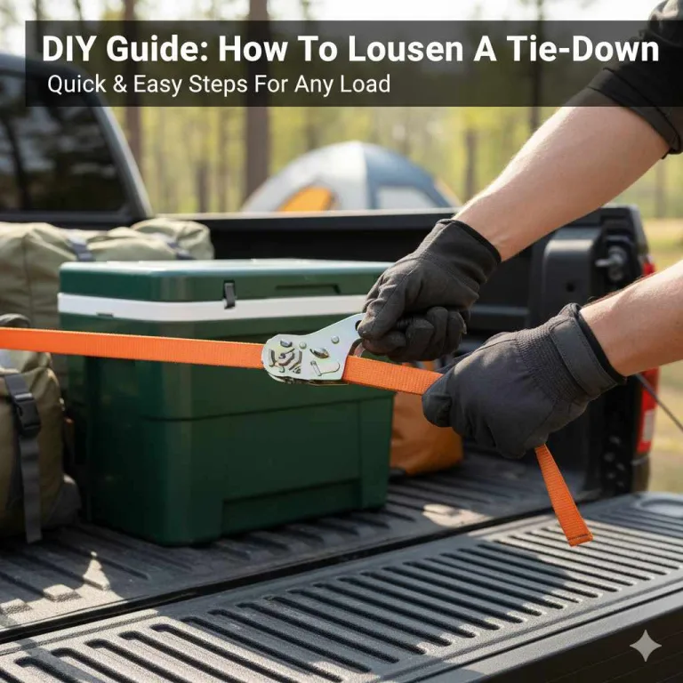 How To Loosen A Tie Down