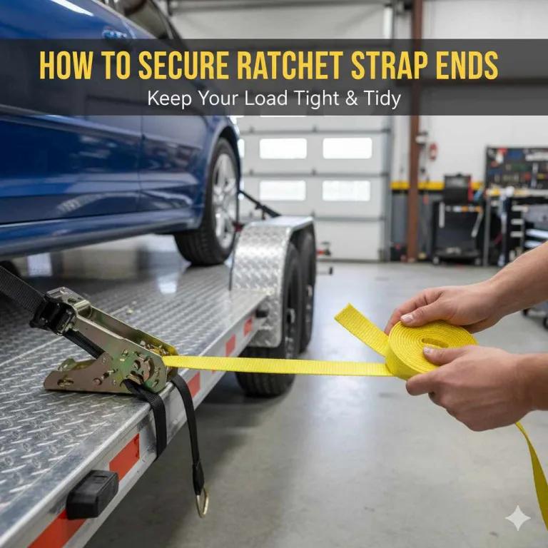 How To Secure Ratchet Strap Ends