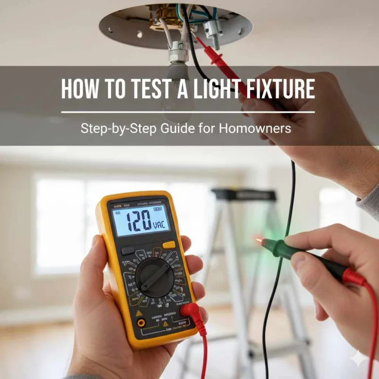 How To Test A Light Fixture