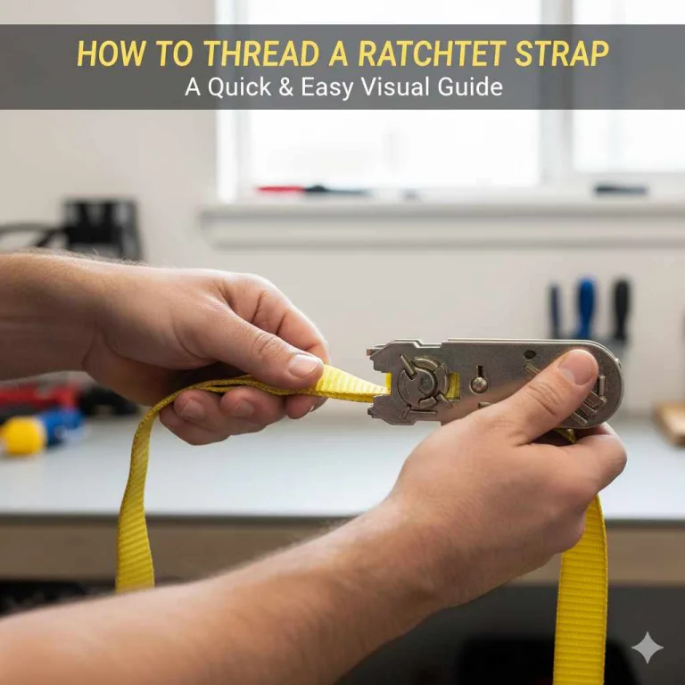 How To Thread A Ratchet Strap