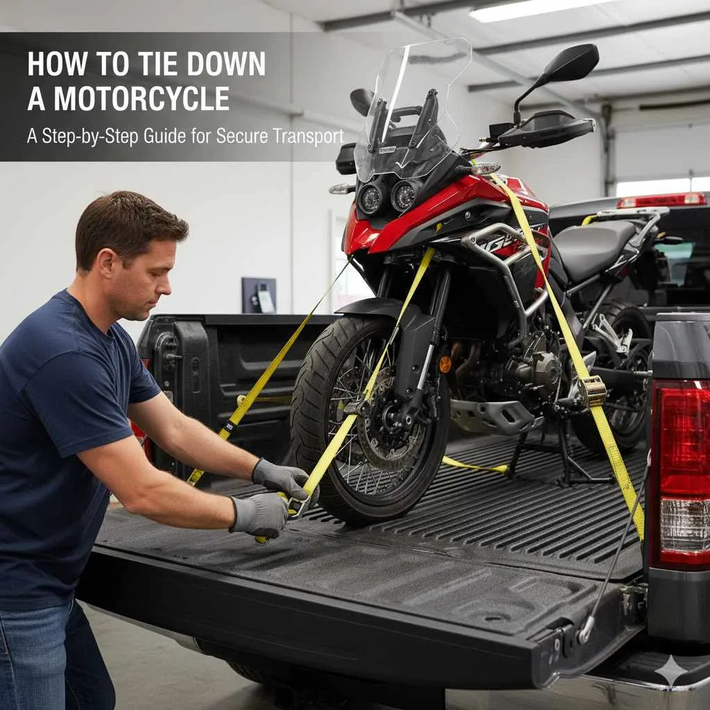How To Tie Down a Motorcycle