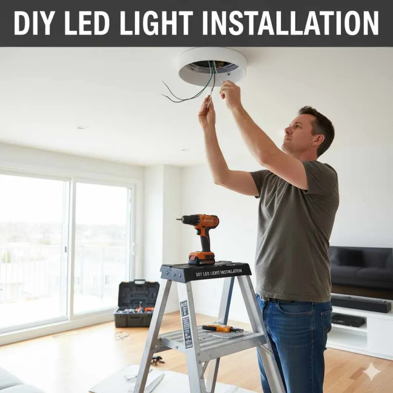 How to Install a LED Ceiling Light