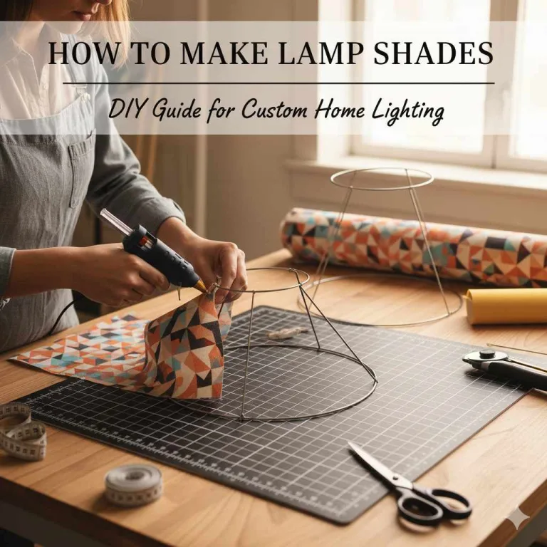 How to Make Lamp Shades