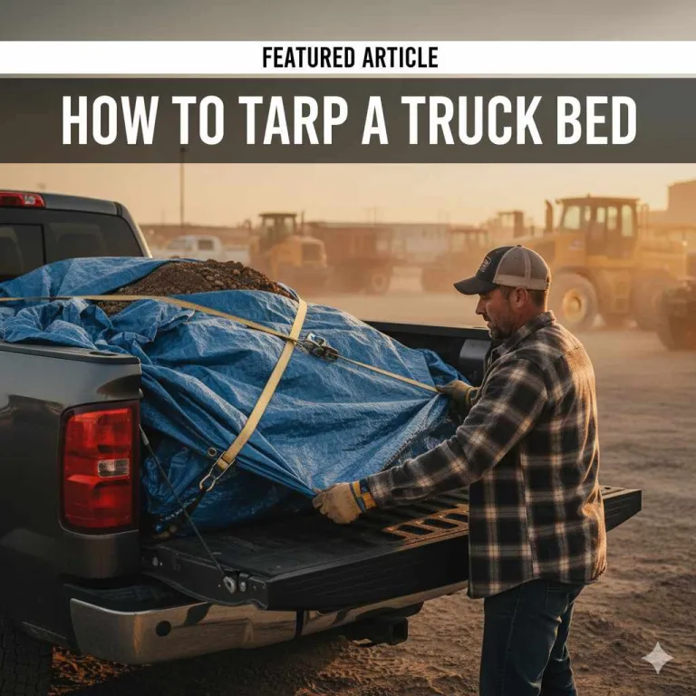 How to Tarp a Truck Bed