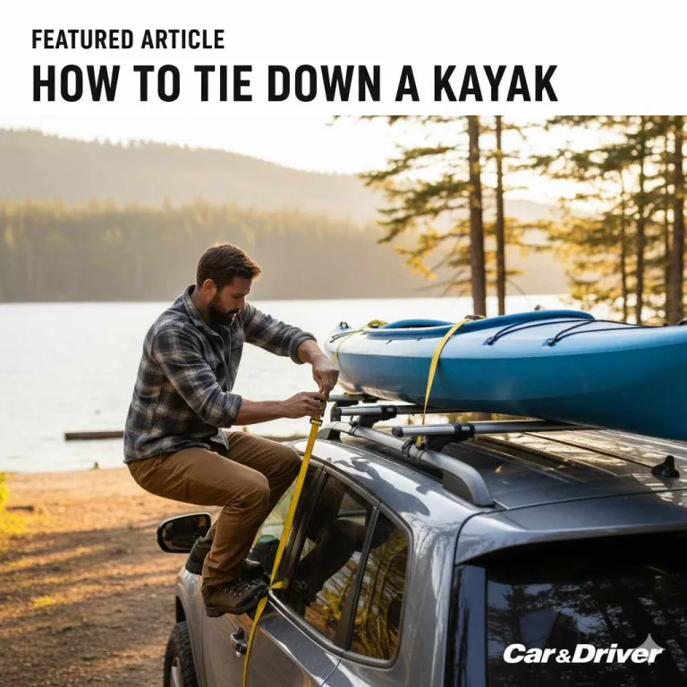 How to Tie Down a Kayak