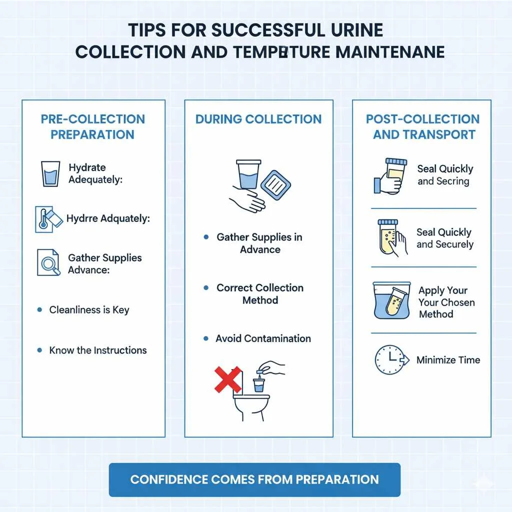 Tips for Successful Urine Collection and Temperature Maintenance