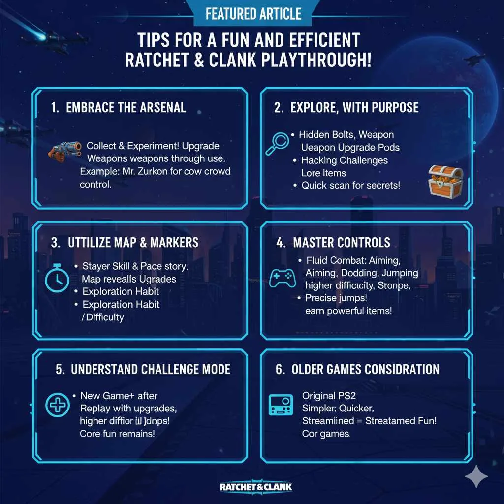 Tips for a Fun and Efficient Ratchet & Clank Playthrough