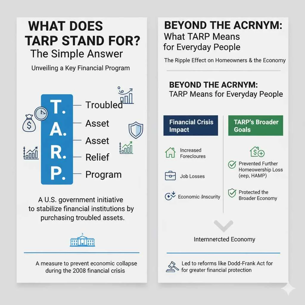 What Does TARP Stand For? The Simple Answer