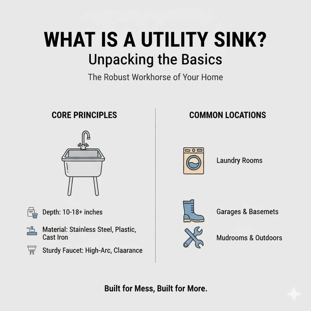 What Is a Utility Sink?