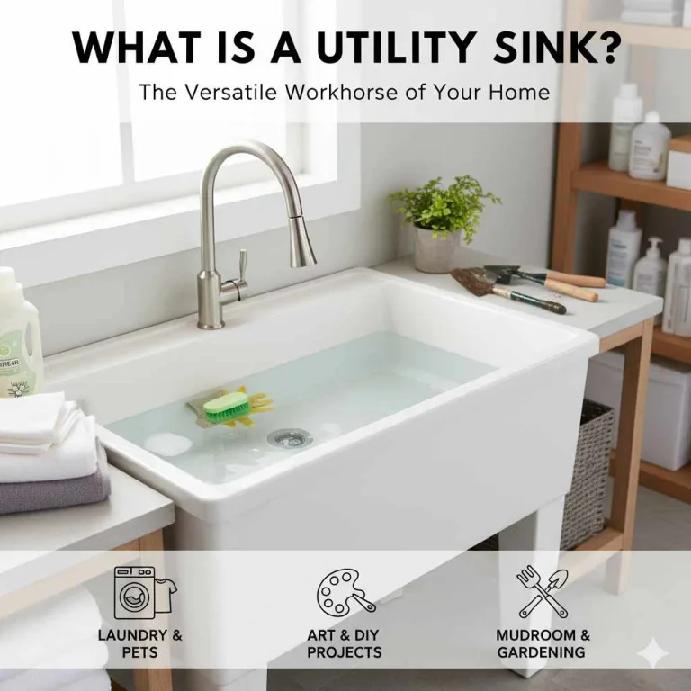 What Is a Utility Sink